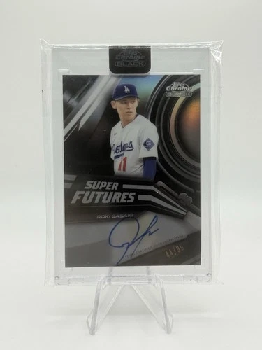 2026 Topps Chrome Black Roki Sasaki Super Futures Autographs (RAW)