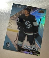2024-25 Upper Deck Allure Rookies ~ Logan Morrison #123 (RC) ~ Seattle Kraken