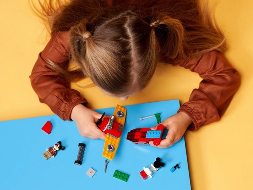 LEGO 10772 Disney Aereo Elica di Topolino Nuovo Ritirato Esclusiva Minifig - Foto 6 di 9