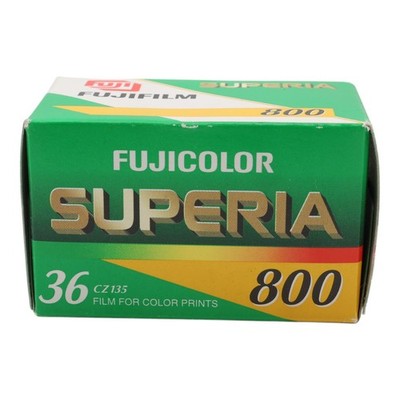 Fujifilm Superia 800 36 Exp.  24 x 36 mm Farbfilm color film 