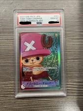 PSA 10 Tony Tony Chopper OP08-001 Japanese Alternative Art Leader One Piece TCG