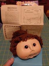The Original Doll Baby Martha Nelson Thomas 1984 NIB 3109 Ponytail Baby Dk Brown