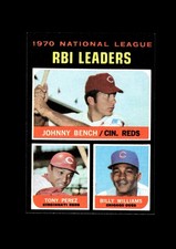 1971 Topps Set-Break # 64 NL RBI Leaders NM-MT OR BETTER *GMCARDS*
