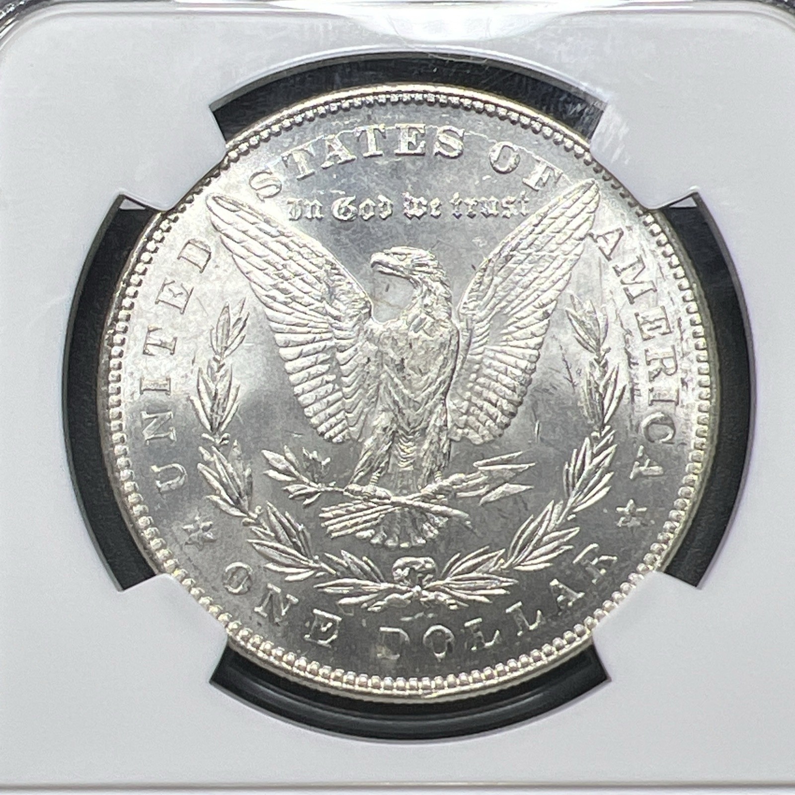 1878 7TF B1 Rev $1 VAM- 84A "Dash 8 With E" Elite Clashed Morgan Dollar NGC 63