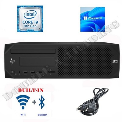 HP Z2 SFF G4 WORKSTATION i9-9900 + up to 128GB RAM & 2*2TB SSD & 8TB HD &WiFi+BT