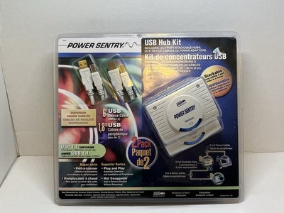 Power Sentry USB Hub Kit (Model 2034), a 2-pack of powered USB 1.1 hubs 