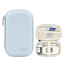 Hard Shell Diabetic Monitor Case, Glucose Meter Kit Storage Organizer, Diabet...