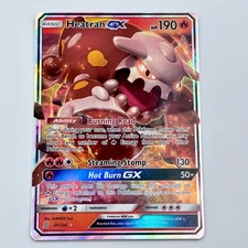 Heatran GX 25/236 Near MINT Ultra Rare Unified Minds Pokemon TCG Card