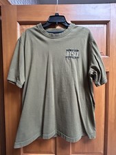 Harley Davidson Olive Green T-Shirt Size Large