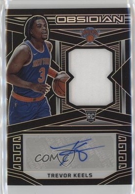 2022-23 Panini Obsidian Jersey 9/99 Trevor Keels #221 Rookie Auto RC 8d9