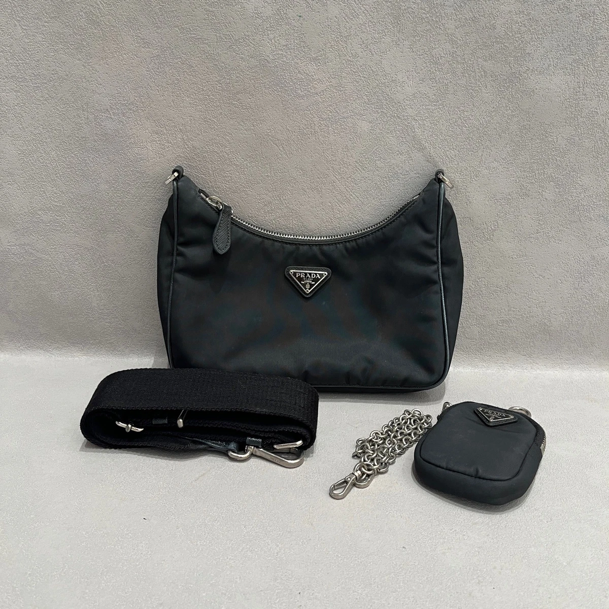 バッグ PRADA HOBO nylon one shoulder bag PRADA Hobo Handbags & Bags Nylon Exterior for Women for sale - eBay