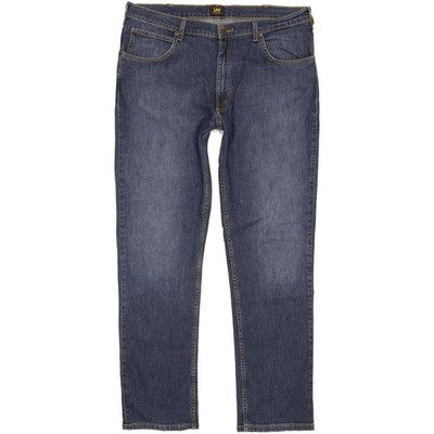Lee   Herren Blau Straight Regular  Jeans W36 L32 (106371)