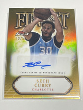 2024-25 Topps Finest Basketball - Finest Autographs Seth Curry Gold /50!