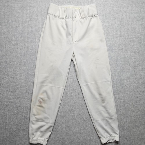 Dirty Mids Baseball Pants Mens Small White Adult Practice Pants *has stains