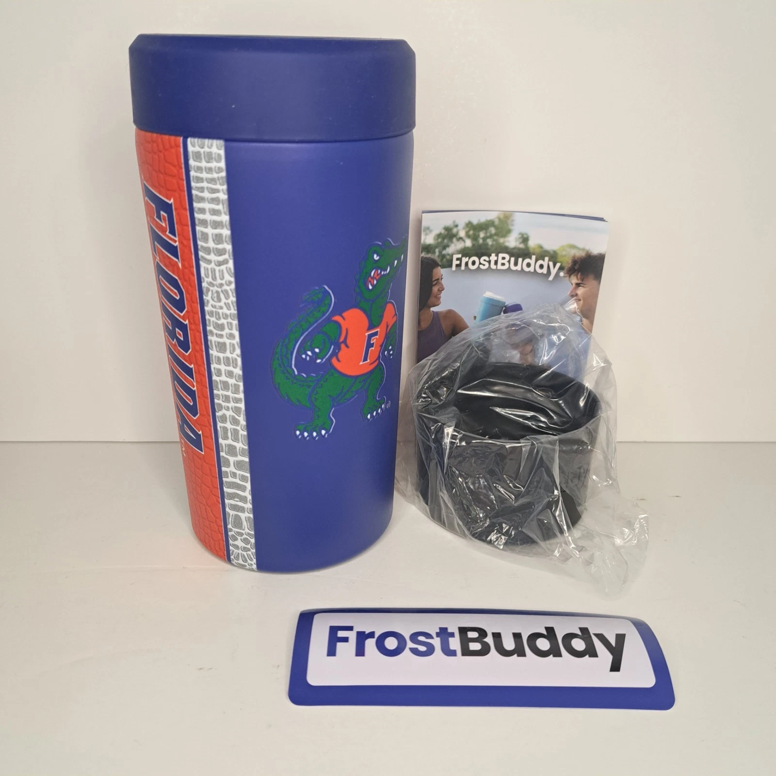 NEW Universal Frost Buddy Drink Cooler Warmer FLORIDA GATORS Bottles Cans