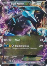 Black Kyurem-EX - 95/135 - Holo Rare ex LP, English Pokemon Plasma Storm on eBay