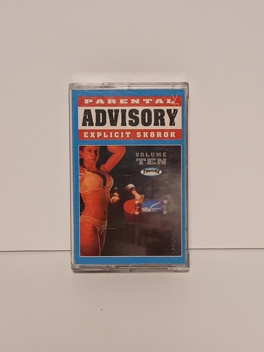 Vtg Thrasher Mag, Explicit Skate Rock Vol. 10 Audio Cassette Tape, Complete