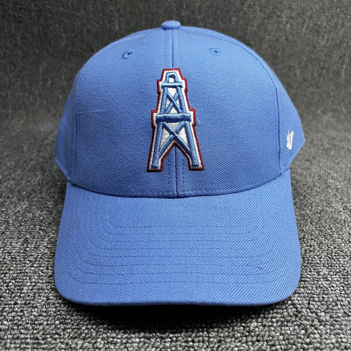 Houston Oilers '47 Brand MVP Hat NFL Light Blue Adjustable Strapback Cap NEW