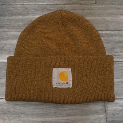 Brown Carhartt Beanie Worn once Medium-large fit...