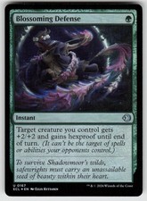 Blossoming Defense Foil Uncommon Lorwyn Eclipsed 167 MTG Near Mint