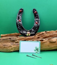 �️ 1 lakierowany podkowy "Wszystkiego najlepszego" całkiem świetny przynoszący szczęście ☘️