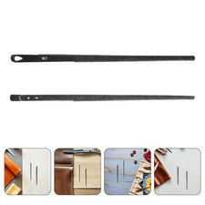 8pcs Sewing Needle: Manual Lacing Threading Single Double Prong Steel