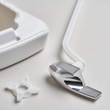 Kohler Toilet Flush Handle Replacement, Fits Side Mount Toilet Tank Lever, Chrom