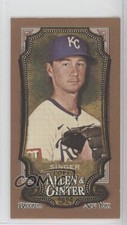2024 Topps Allen & Ginter Short Print Mini Gold Border Brady Singer #324 02l5
