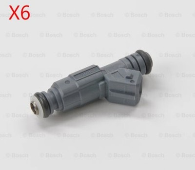 BOSCH x6 Stk Einspritzventil Für BMW ALPINA LAND ROVER X5 E38 E39 0280155823