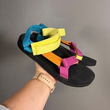 Teva Original Universal Sport Sandals Women 7 Glow Multi Gorpcore Outdoor Active