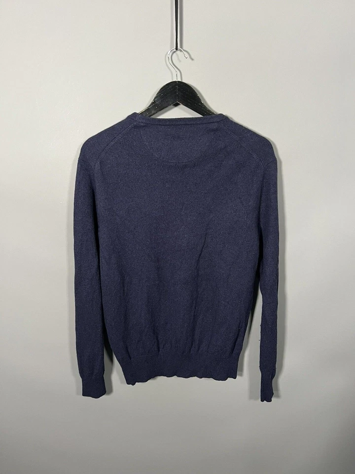 RALPH LAUREN POLO BEAR Jumper - Large - Wool - Navy - Great Condition -Mens - Image 4 of 4