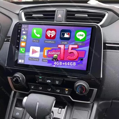 Android 15 For Honda CR-V CRV 2017-2021 Apple Carplay Car Stereo Radio GPS 4+64G
