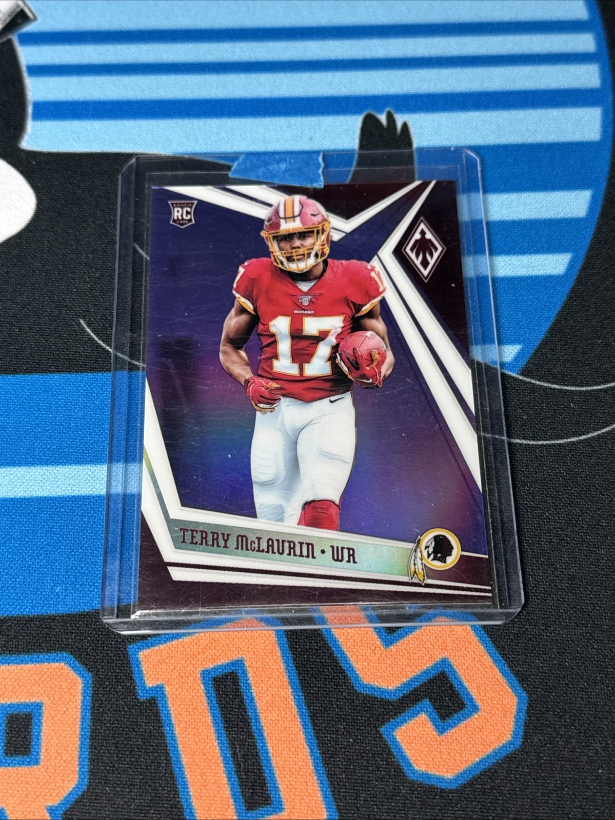 2019 Panini Phoenix Terry McLaurin Rookie Purple Prizm /149 Redskins RC #130