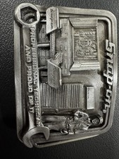 SNAP ON PROFESSIONAL TECHNICIAN AND PROUD OF IT BELT BUCKLE. VINTAGE