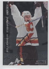 1999-00 ITG Be A Player Millennium Signature Series Valeri Bure #40 Auto 0f6