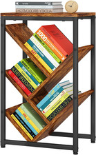 Libreria ad albero a 5 livelli, piccola libreria da scrivania con organizer portaoggetti, per libri/