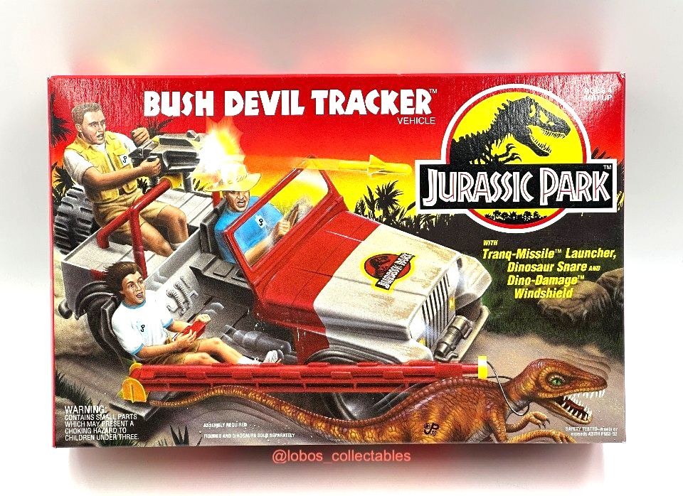 JURASSIC PARK BUSH DEVIL TRACKER VEHICLE 1993 KENNER | eBay