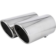 Edelstahl Chrom Auspuffblende Endrohr passend für VW Sportsvan | BJ 2014-2020