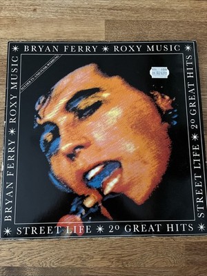 Bryan Ferry / Roxy Music - Street Life - 20 Great Hits 2LP (VG+) '