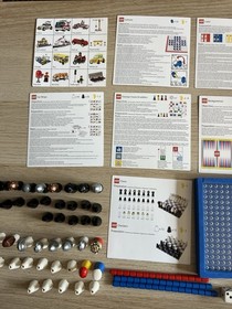 LEGO 2009 Multi Pack 9 in 1 Board Travel Game Set Chess Checkers 852676