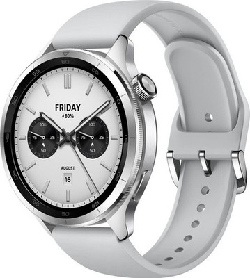 Xiaomi Watch S4 AMOLED 47mm Smartwatch Silver- wie Neu