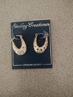 sterling silver earrings Beautifully engraved — photo 8