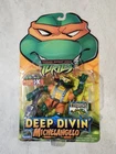 TMNT Deep Divin' Michelangelo Action Figure Playmates 2004 MOC Vintage Vtg Toy
