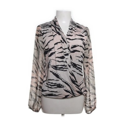 New Feeling, Wickeltop, Größe: M, Schwarz/Mehrfarbig, Elasthan/Polyester #rFQ