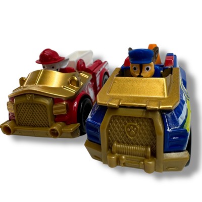 Paw Patrol Adventure Bay Rescue Way - Exclusive True Metal Set Of 2 Diecast Cars
