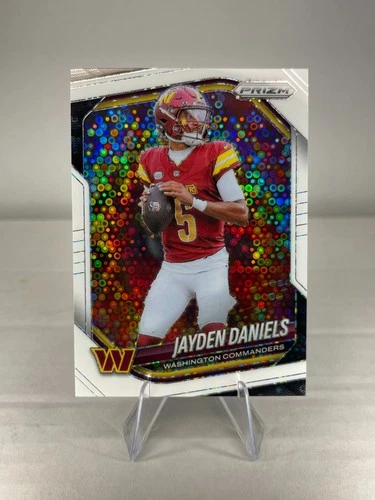 2025 Panini Prizm - Jayden Daniels #278 White Disco Prizm