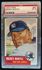 1953 Topps Mickey Mantle #82 Yankees PSA 5