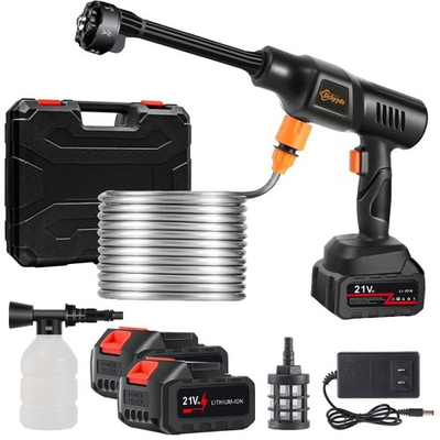 #ad Portable Cordless Pressure Washer 40000 mAh Battery Powered Pressure Washer ... $104.85