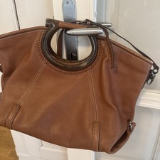Salvatore Ferragamo Ledertasche, Farbe Cognac...