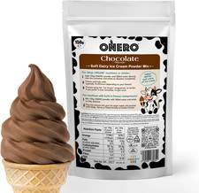 ONERO Soft-Serve Chocolate 150G | Premium Dairy Ice Cream Powder Mix | Home Edit